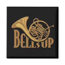 Bells Up Horn Refrigerator Magnets