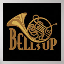 Bells Up Horn Print