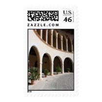 Bellver castle arches postage