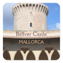 Bellver castle top stickers
