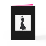 belly dance greetings card
