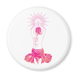 Belly-Dance-Sunrise Fridge Magnets