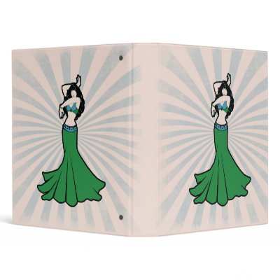 Belly Dancer Binder by LacyChenault
