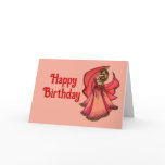 Belly Dancer Birthday Cards