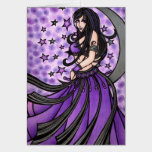 Pretty Purple Belly Dancer Card Pretty Purple Belly Dancer Card