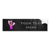 Belly Dancer; Black Bumper Stickers