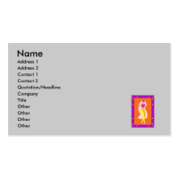 Belly Dancer Business Card Templates