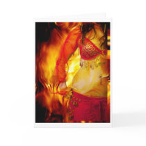 Belly Dancer Card