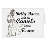 Belly dancer card