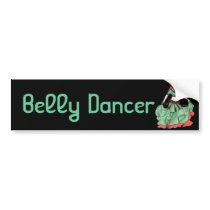 Belly Dancer Fritzie bumper stickers