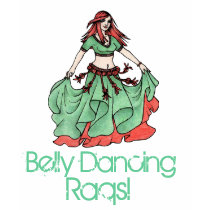 Belly Dancer Fritzie t-shirts