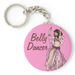 Belly Dancer Habibi Keychain