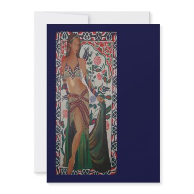 Belly Dancer Invite by taiche