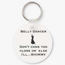 belly dancer keychain