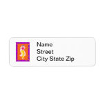 Belly Dancer Return Address Labels