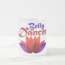 Belly Dancer Lotus Mug