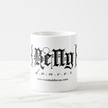 Belly Dancer Mug Black
