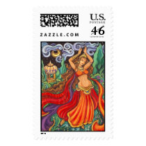 BELLY DANCER postage