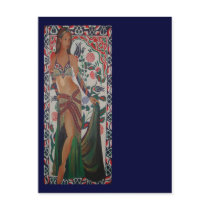 Belly Dancer Postcard