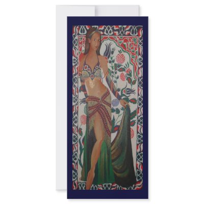 Belly Dancer Rack Cards by taiche
