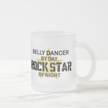 Belly Dancer Rock Star by Night Mugs