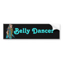 Belly Dancer Sticker bumpersticker