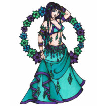Belly Dancer t-shirts