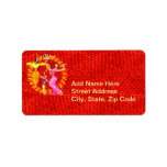 Belly Dancers Custom Address Label