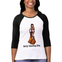 Belly Dancing Diva t-shirts