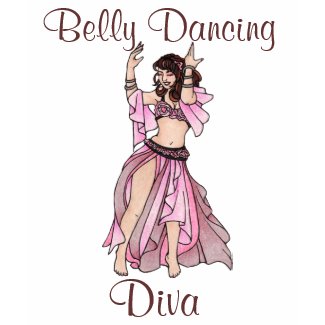Belly Dancing Diva T-Shirt