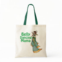 Belly Dancing Mama Tote bags by LacyChenault Belly Dancing Mama Tote bags