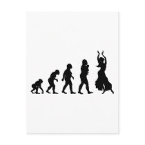 Belly Dancing Postcard