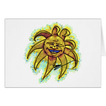 Belly Laugh Cartoon Card