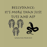 Bellydance: not just T&A t-shirts