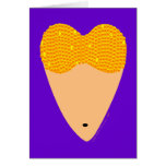 Bellydancing Torso Belly Dance Heart Greeting Card