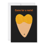 Bellydancing Torso Belly Dance Heart Custom Invite