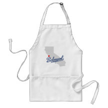 Belmont California CA Shirt Aprons