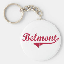 Belmont Mississippi Classic Design Key Chain