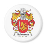 Belnte Family Crest Refrigerator Magnets