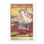 Beloe Delo - Russian Civil War Propaganda postcards