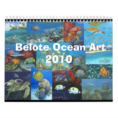 Belote Ocean Art Calendat Calendar by oceanart