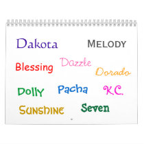 Beloved Pets calendars