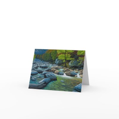 Below Vernal Falls Card by BabcockOriginals