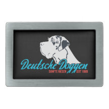 Belt Buckle Deutsche Doggen