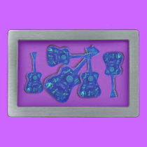 Belt Buckle- Groovy Guitar belt buckles