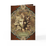 Beltane Sun Sprite Greetings Card
