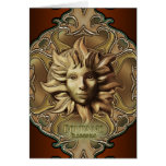 Beltane Sun Sprite Greetings Card