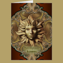 Beltane Sun Sprite Greetings Card cards