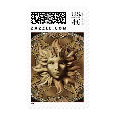 Beltane Sun Sprite Stamp by WitchysCauldron
