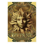Beltane Sun Sprite Profile Cards Business Card Templates
